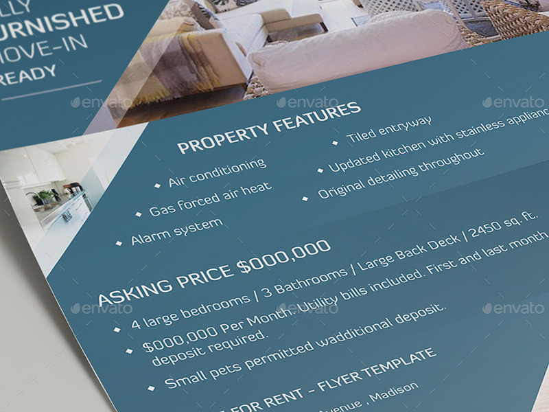 House For Rent Flyer Template 01, Print Templates GraphicRiver